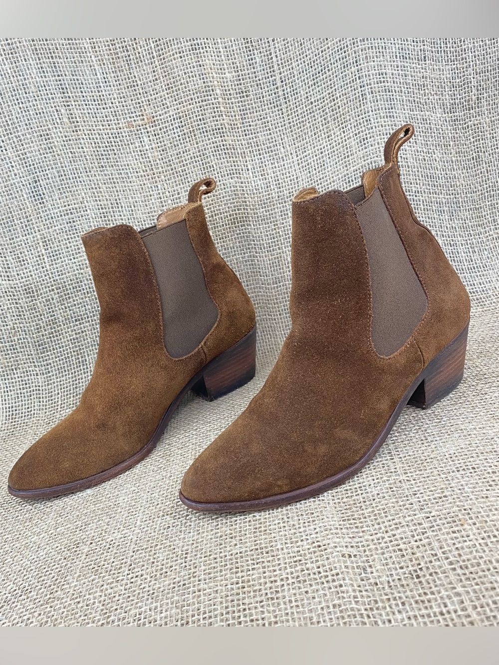 Thursday Boot Co Ankle Boots  Brown Suede Chelsea Boots Women’s 8